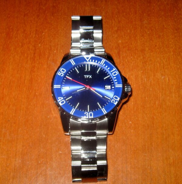 TFX Dark Blue Water Resistant Watch