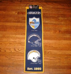 San Diego Chargers Football Banner
