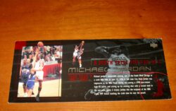 Michael Jordan Basketball Sixth Title of 90s Card